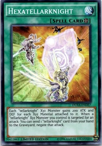 Hexatellarknight Super Rare Duelist Alliance: Deluxe Edition DUEA-ENDE7 LP - Picture 1 of 2