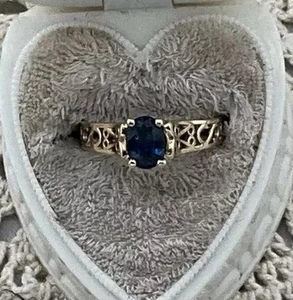 Vintage 14K Genuine Australian Untreated Filigree Ring - Picture 1 of 5