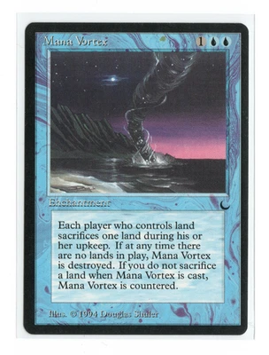MTG - Mana Vortex - Normal - The Dark -  LP - Image 1 of 2