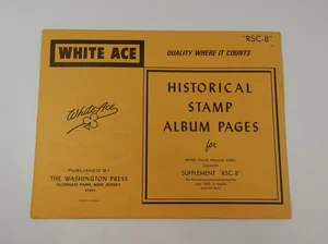 Sello White Ace United States Emisiones Regulares Suplemento Completo "RSC-8" 1983 - Imagen 1 de 2