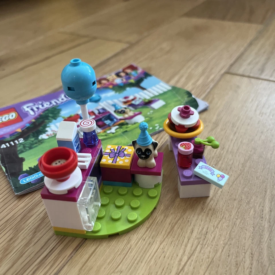 LEGO Friends 41112 Friends Party Cakes 100% Complete with Instructions - Image 1 of 4