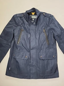 Marc New York Andrew Marc Navy Windbreaker Jacket Mens Casual Full Zip Sz Lg - Picture 1 of 11