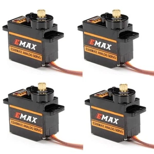 EMAX ES08MA II 12g Mini Metal Gear Analog Servo für RC Modell (4er Pack) - Bild 1 von 6