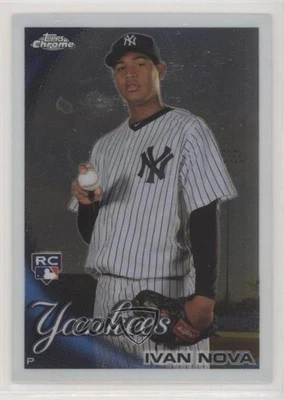 2010 Topps Chrome Ivan Nova #214 Rookie RC - Image 1 of 2