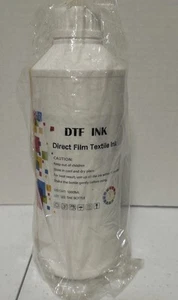 INK CMYK 1000ML DTF Ink (Direct to Film Ink) for DTF printhead Water base Yellow - Afbeelding 1 van 3