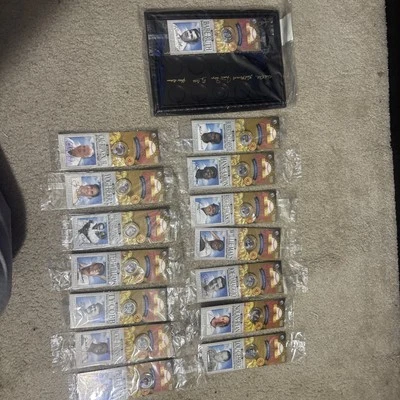 GOLDEN BASEBALL LEGENDS 24K Gold Plated U.S. Quarters 15-Coin Set Sealed! Rare! - Image 1 of 4