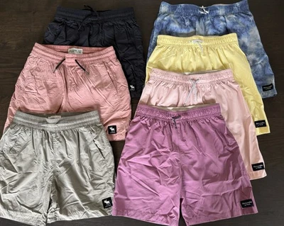 7 Piece Lot Abercrombie Kids Shorts Boys Size 13/14 - Image 1 of 4