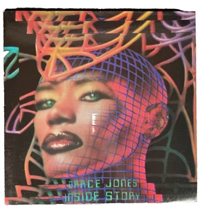 Grace Jones Inside Story Vinyl LP MTL1007 w/inner 1986 Crush Party Girl EX/VG - Foto 1 di 15
