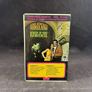 HERB ALPERTS TIJUANA BRASS SOUTH OF THE BORDER A&M STEREO TAPE CASSETTE RARE VTG - Picture 1 of 8
