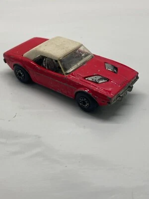 Matchbox Superfast 1975 Dodge Challenger Diecast Car Red w/ White Top Vintage - Image 1 of 4