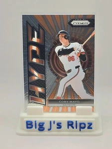 2024 Panini Prizm Baseball Orange Hype Coby Mayo Top Prospect SP - Picture 1 of 2