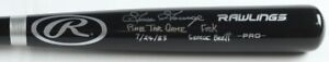 Goose Gossage Signed Rawlings Bat "PINE TAR GAME  7/24/83" & "F**k George Brett"