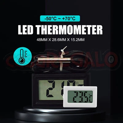 LCD Digital Thermometer for Fridge/Freezer/Aquarium/FISH TANK Temperature AU - image 1 of 4