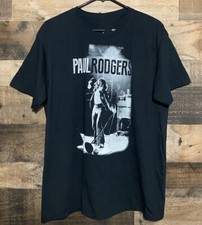 Paul Rodgers 50 Years Of Music Bad Company Shirt Classic Black S-5XL Y1172