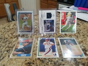 MLB Baseball Card Lot #249 - 6 MLB Cards, Gwynn, Viola, Schmidt, Etc. - Picture 1 of 7