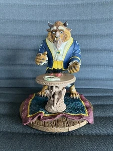 Disney THE BEAST WITH ROSE Figurine Beauty and the Beast Figure RARE- AS IS READ - Bild 1 von 10