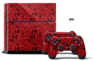 Designer Skin for PS4 Playstation 4 Console System & 2 Controller Decals BIO - Picture 1 of 1