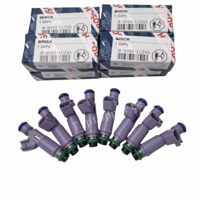 Juego de 8 inyectores de combustible Mustang GT 1996-2004 4,6 para Ford Racing 24 lb libras Foto 1 de 4