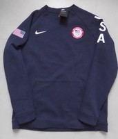 New Nikelab Tech Fleece Knit USA Olympics Sweatshirt Crewneck 909526-473 Men’s S