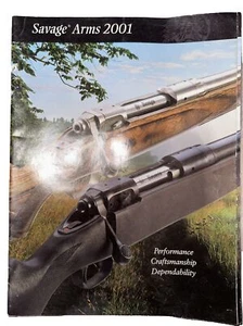 2001 Savage Arms Fold-Out Sales Brochure Catalog - Picture 1 of 12