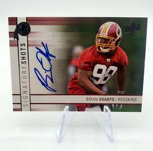 2009 Upper Deck Signature Shots Brian Orakpo #SS-OR Rookie Auto RC redskins - Picture 1 of 4