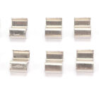 100x Z Type Spring Clips Stainless Steel Z Wire Fixing Clips For Gardening ▷