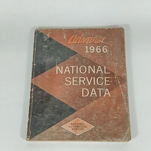 Advance 1966 National Service Data Manual - Picture 1 of 4