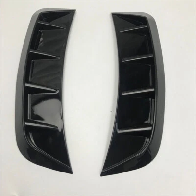 Car Wheel Arch Eyebrow Protector Trim Cover Air Vent Hood Side Fender Sticker - Image 1 of 4