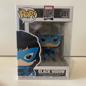 Vinilo Funko POP - Marvel - 80 años - Black Widow - #551 - Imagen 1 de 6