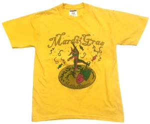 Mardi Gras Mobile Alabama Youth Size Medium (10-12) Short Sleeves Crew Neck Tee - Picture 1 of 9