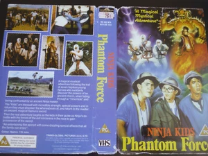 Reproduction vhs sleeve cover video ninja kids phantom force 1987 - Picture 1 of 20