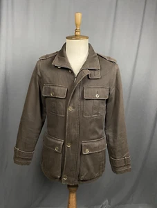 Chaqueta utilitaria de campo Burberry marrón multibolsillo para hombre talla 46 - Imagen 1 de 13