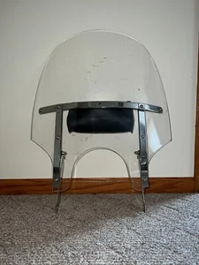 USED Motorcycle Universal Windscreen Harley-Davidson Shield P/N: Unknown - Imagen 1 de 10