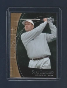 2001 Upper Deck Golf Stat Leaders # SL21 Stewart Cink - Picture 1 of 2