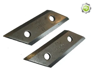 2x Wendemesser Messer passend für   King Craft  2500R   Häcksler Gartenhäcksler - Bild 1 von 2
