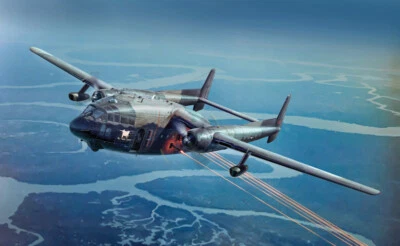 AC-119k Stinger 1:72 Plastic Model Kit ITALERI - Immagine 1 di 4