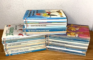Lot of 36 ~ 1970s-80’s ~ WALT DISNEY'S WONDERFUL WORLD OF READING ~ Hardcovers - Picture 1 of 20