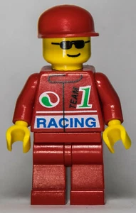 LEGO ® Minifigura City Octan Racing piloto de carreras Racer Set 6337 Fast Track - oct034 - Imagen 1 de 2