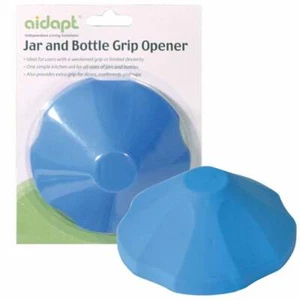 Aidapt Blue Jar & Bottle Grip Opener Easy Grip Aid - Soft Rubber Non-Slip - Picture 1 of 6
