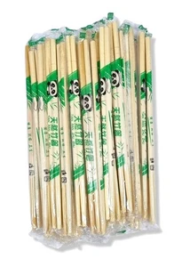 Einweg einzeln verpackt japanische und chinesische Bambus Essstäbchen 8 Zoll USA - Bild 1 von 9