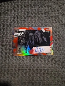 2025 WWE Topps Finest Uncle Howdy Finest Moments Autographs #FMS-UNC Red 4/5!! - Bild 1 von 6