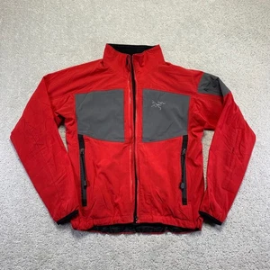 Chaqueta para Hombres Arcteryx Gamma MX Pequeña Roja Gris Cremallera Exterior Gorpcore Cremallera Defecto - Imagen 1 de 14