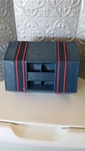 Vintage Blue Rolykit Roll Out Storage Container For Crafts Sewing Fishing Tools - Picture 1 of 6