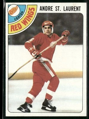 1978-79 Topps Andre St. Laurent #32 Detroit Red Wings - Image 1 of 2