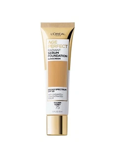 L'oreal Age Perfect Radiant Serum Foundation #75 Golden Honey - Picture 1 of 2