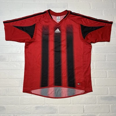 Adidas Template Jersey Shirt Bayer Leverkusen Large Red Soccer Y2K - Image 1 of 4