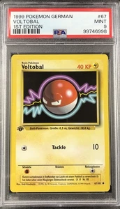 Voltobal 67/102 - Basis-Set - 1. Edition - PSA 9 - Pokémon - Picture 1 of 4