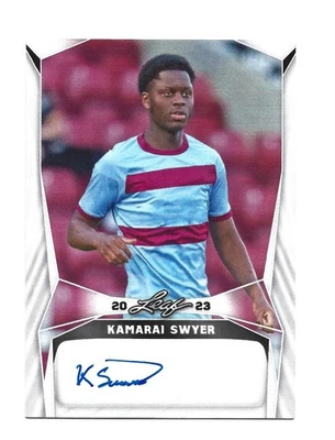 Kamarai Swyer AUTOGRAPH 2023 Leaf Soccer Blaster #BA-KS1 AUTO Card MLS - Image 1 of 2