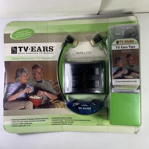TV Ears Rauschunterdrückung TV Headset Kabellos Wiederaufladbar Akku. Karton beschädigt - Bild 1 von 10