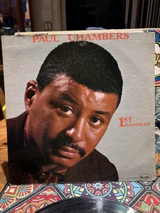 Paul Chambers "1st Bassman" LP Vee Jay 3012 Mono DG Rare original press JAZZ - Picture 1 of 5